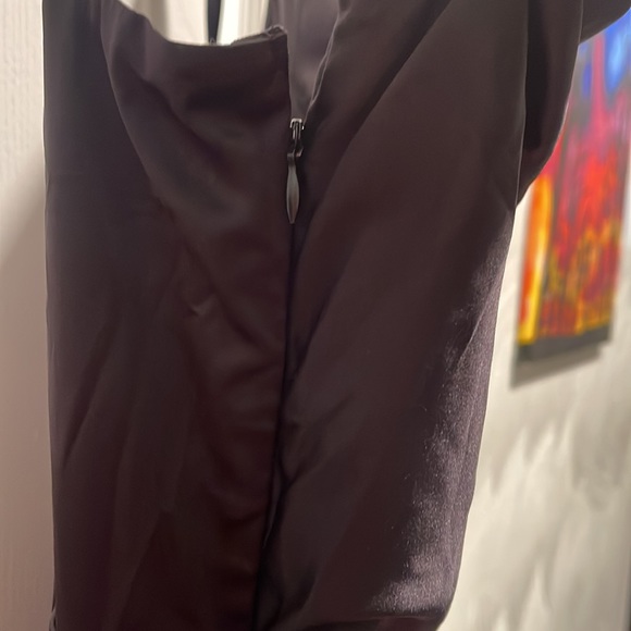 Black silk dress - Picture 5 of 5